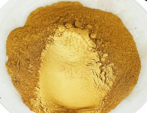 Mica powder gold - mica, healthy