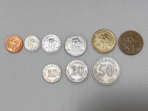 Malaysia old coin set coins - malaysia,