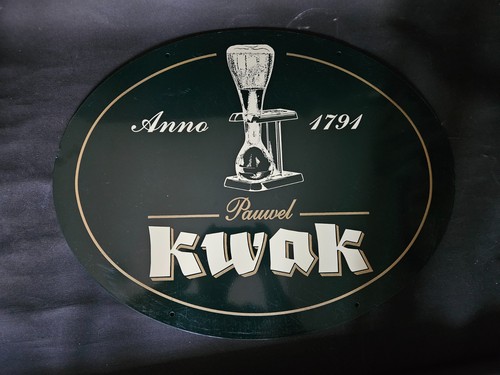 Pauwel kwak belgian beer tin - kwak,