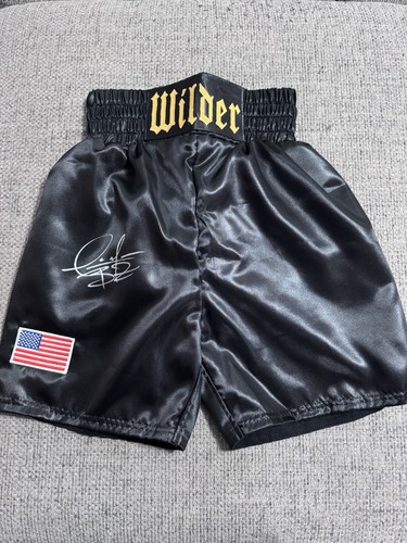 Deontay wilder signed - wilder,