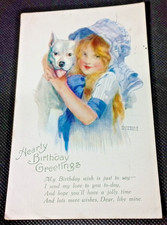 Antique 1918 franked WW1