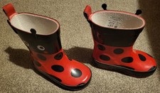 Toddler Wellies. Ladybird Red. Size 5. Used, Great Condition.