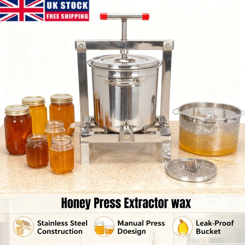 Stainless steel manual honey - steel,