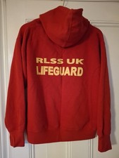 Unisex Red Hoodie  Lifeguard
