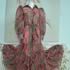 Vtg Style Boho Floral Dress