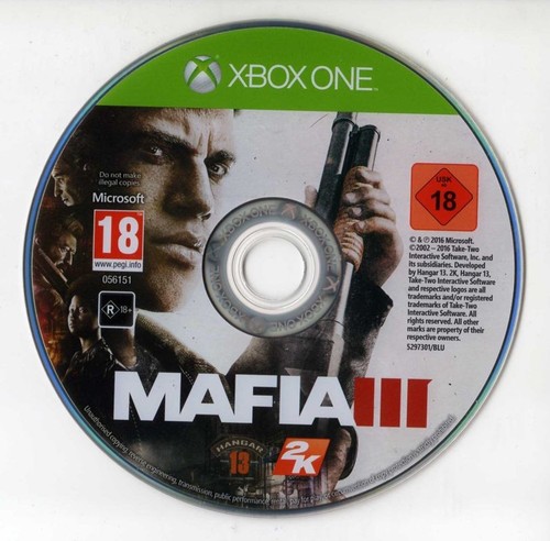 Mafia xbox one disc - mafia,