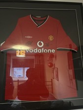 Singed David Beckham And Eric
