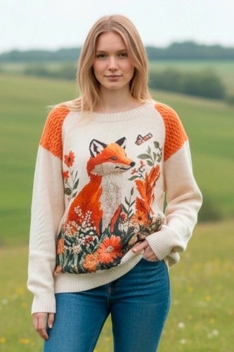 Beautiful fox jumper - beautiful,