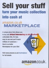 Amazon.co.uk Marketplace 2002 Magazine Advert #398