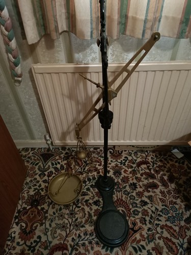 Huge cast iron brass - &,