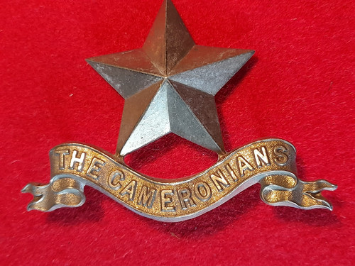 Cameronians piper glengarry - cameronians,