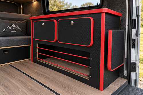 Campervan storage pod - storage, caddy