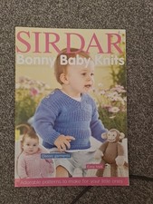 SIRDAR BONNY BABY KNITS 12 LOVELY PATTERNS EXCELLENT CONDITION
