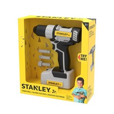 Red Toolbox Stanley Jr Battery Operated Cordless Power Drill Roleplay Tool Toy