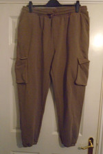 Ladies - Primark  Warm Autumn/Winter Leisure/Jogging Cargo Trousers - Size 18-20