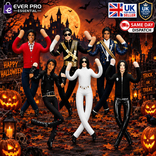 28cm michael jackson cosplay - michael,