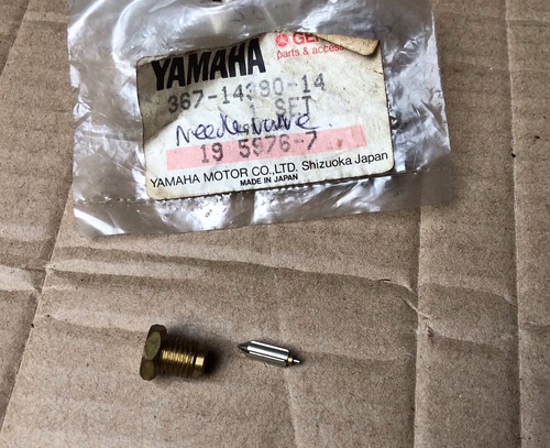 Yamaha carb float needle inlet - needle,