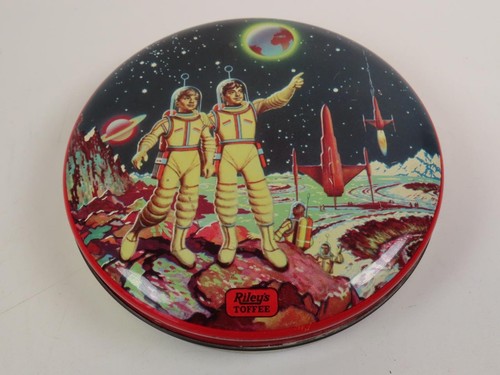 Riley toffee vintage tin - riley's,