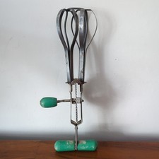 Vintage Retro Skyline Egg Beater Mechanical Hand Whisk Made in England