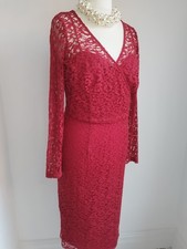 LONG TALL SALLY Dress Red Lace