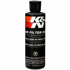 K&N Filters Air Filter Oil - Car / Motorcycle / Motorbike - 240ml Squeeze Bottle
