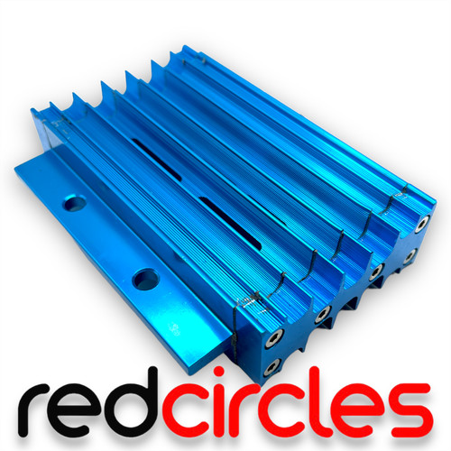 Blue cnc pit bike oil - oil, cooler