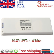 Battery for Apple Macbook 13" 13.3 Inch A1185 A1181 MA561 MA566 5600mAh White