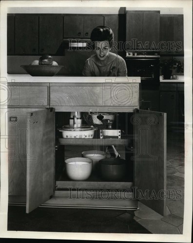 1964 press photo long - press, two