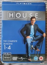 House - Series 1-4 - Complete Box Set (DVD, 2008)
