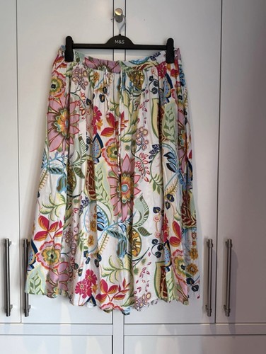Zara floral print midi - midi, skirt
