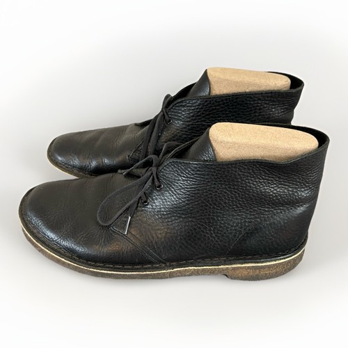 Clarks originals black - clarks, leather