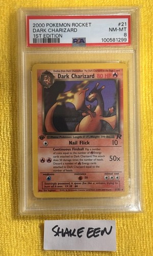 Dark charizard 1st - charizard, 21/82
