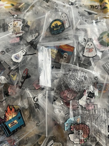 Halloween enamel pins - halloween,