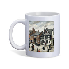 Nantwich town cheshire - cheshire, cow