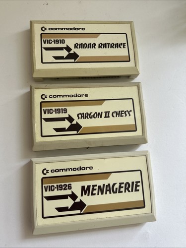 Commodore vic 20 - 3, x