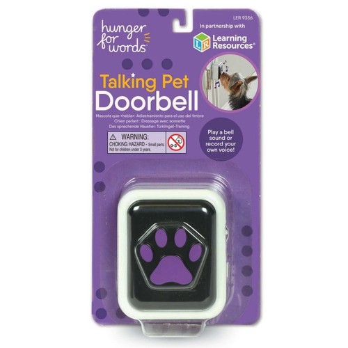 Talking pet doorbell - talking,