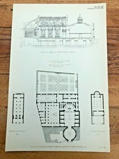 1928 print - edifices de rome