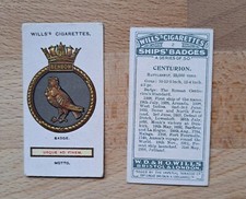 A Full set of Ships Badges by W.D. & H.O. Wills cat £25.00