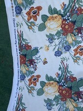 3 Metres Vtg? Floral Fabric