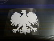 Polski Orzeł / Polish Eagle x 2 ( 5 cm x 5 cm ) White