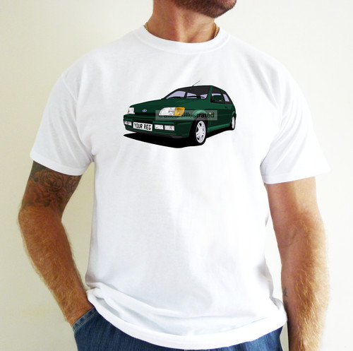 Fiesta rs1800 car - fiesta, t-shirt