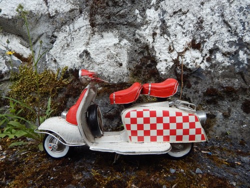 Vintage model lambretta - model, of