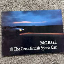 1972 MGB GT Sales Brochure