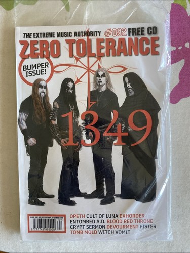 Zero tolerance magazine issue - tolerance,