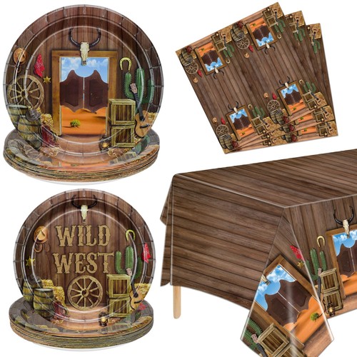 Cowboy party decorations - cowboy,