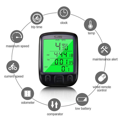 Waterproof bicycle speedometer - bicycle,