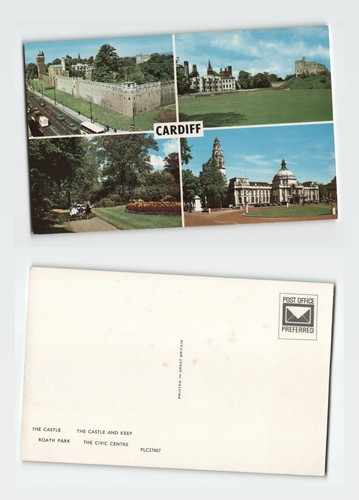 Postcard cardiff multi view - -,