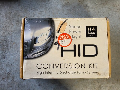 Hid conversion kit - h4, 6000k