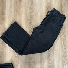 Riders By Lee Black Straight Leg Women’s Jeans Size 14 Petite