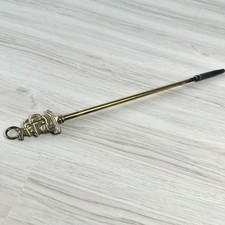 Vintage Brass Fireplace Fire